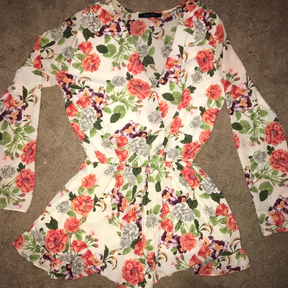 Floral Romper